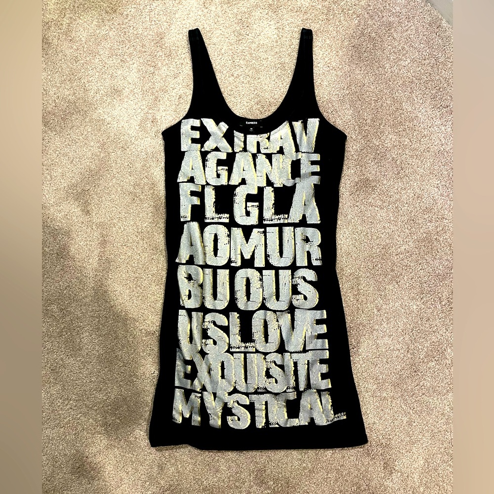 Express Tunic with Graphic Design